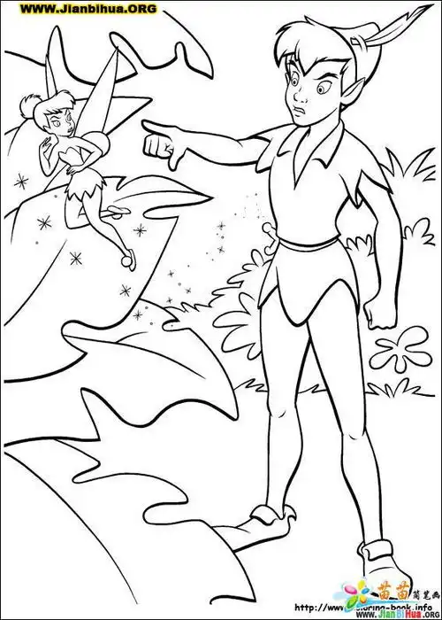 小飞侠彼得潘简笔画图片35张第31张