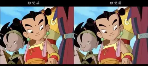 葫芦兄弟人工修复20万张图揭秘动画老片重修旧好
