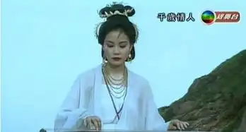 王菲昔日古装剧照曝光白衣飘飘仙气十足