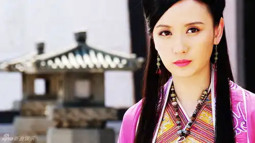 高清组图神话小月张萌古装造型提前曝光
