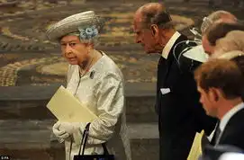 英王室四世同堂庆女王加冕60周年组图