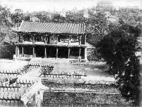 颐和园的牛尾巴断而复续
