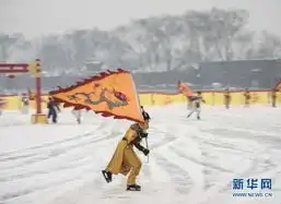 圆明园皇家庙会再现甄嬛传冰嬉大戏
