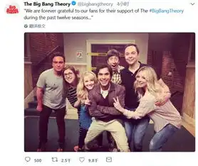 生活大爆炸第十二季将是最终季
