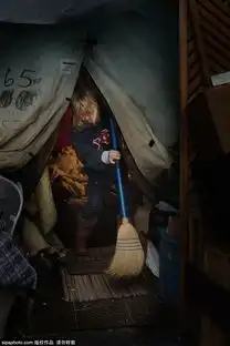 探访帐篷城蜗居在繁华外的边缘人高清组图