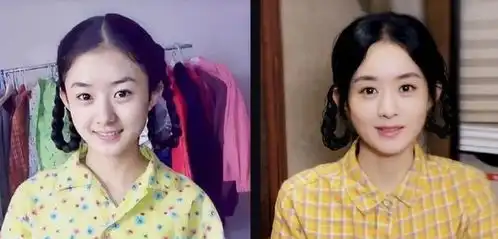 赵丽颖何幸福造型梦回佟多多,13年一点没变,还是那么灵动可爱