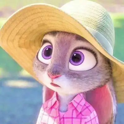 疯狂动物城情侣头像一对兔子狐狸cp情侣头像图片
