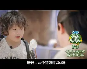 爸爸去哪儿第三季
