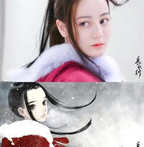 迪丽热巴变身李长歌只在一瞬间