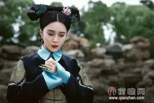 张馨予半妖倾城清装造型曝光抄袭范冰冰画框中的女人造型