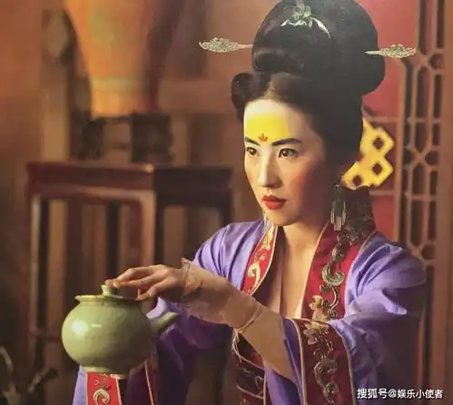 花木兰曝剧照,刘亦菲骑马挥枪,英姿潇洒帅
