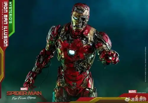 hottoys竟然出丧尸钢铁侠mk46了
