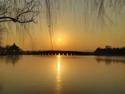 冬至颐和园印象
