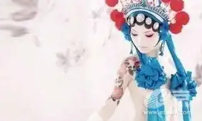 性感国粹京剧个性婚纱照你敢尝试么
