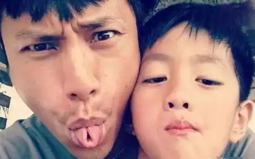 陈坤的儿子陈尊佑正面照公开,网友直呼不是亲生的
