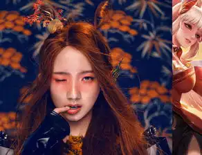 孙尚香cos杨超越火箭少女与王者荣耀合作推出联动皮肤