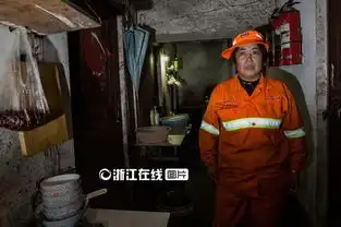 实拍杭州繁华小区地下室蜗居的环卫工们
