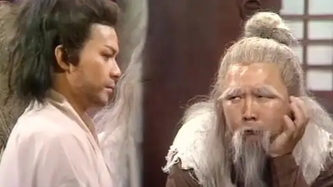 83射雕英雄传中的老顽童真会闹,关键时刻调转大炮,轰向欧阳克
