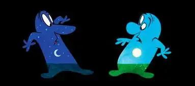昼与夜昼有昼的光,夜有夜的美我们都可以成为不一样的自己
