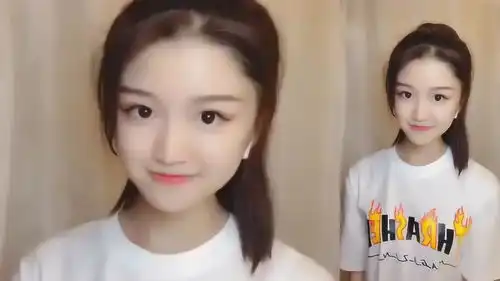 这个美女火了,表情转换的好自然,网友真可爱