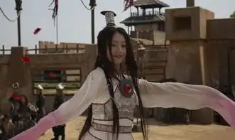 电视剧神话中玉漱公主虞姬小月蒙毅的剧照
