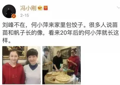 冯小刚家宴让苗苗跳舞,如果是你,跳不跳
