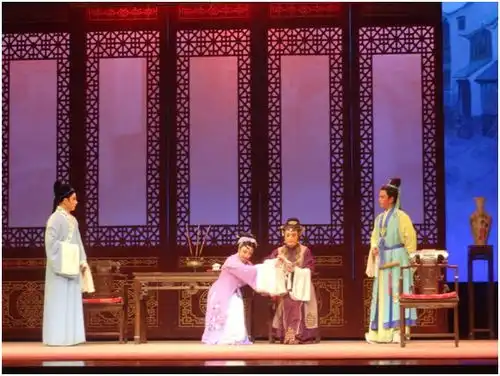 浙越古装戏双轿接亲杭州演出博众彩