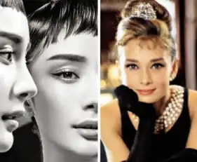 杨幂baby张柏芝纷纷模仿奥黛丽赫本,赵丽颖赢