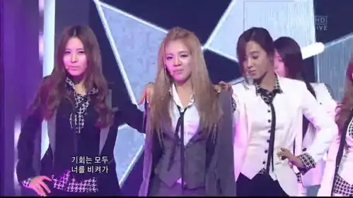 少女时代这个套装造型太帅了,台下女粉丝的应援了得