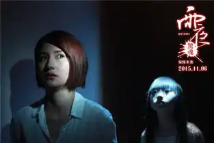 雨夜惊魂曝魂归版海报蓝燕遭小女鬼纠缠