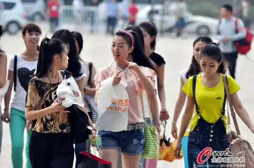 中超第11轮花絮辽宁女球迷看台拍摄艺术照
