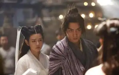 新神雕侠侣仙气美照曝光陈晓赵丽颖片场美丑对比