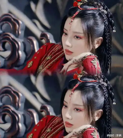 王鹤润写真壁纸,莲花楼里最美的角丽谯大美女
