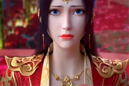 斗破苍穹中云韵很好看的5个造型黑袍大显身材,婚纱引人遐想
