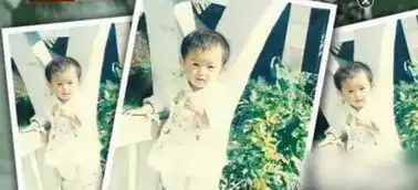 赵丽颖童年可爱照曝光曾是文艺标兵图