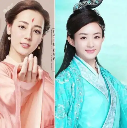 赵丽颖与迪丽热巴同退圈她炫男友可她却只能晒自拍网友取关
