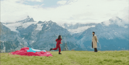 全球试滑师瑞士站在欧洲之巅感受爱的迫降
