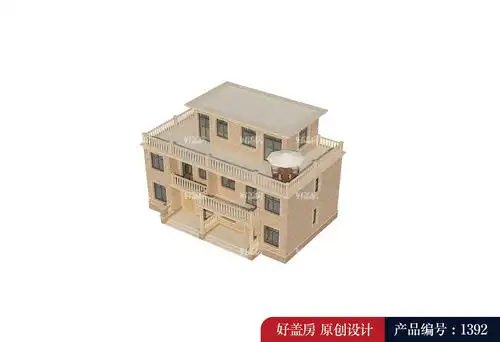 农村两层半楼房图片大全