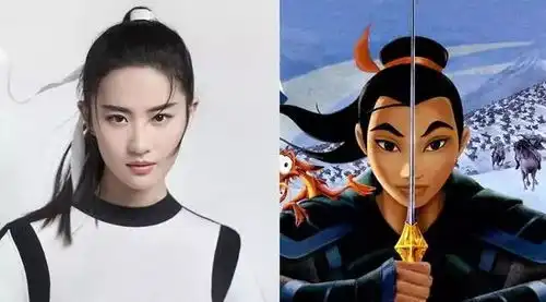 刘亦菲票房毒药为什么能得宠迪士尼主演真人版花木兰
