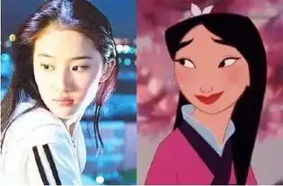 刘亦菲将出演花木兰然鹅英语好的她却把迪士尼拼错了
