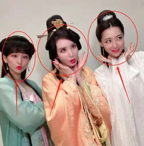 神话三美合体录王牌,金莎再扮吕素,我却被白冰的造型圈粉了
