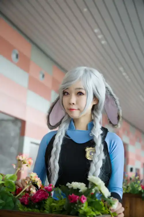 伪正片朱迪警官前来报道疯狂动物城cosplay
