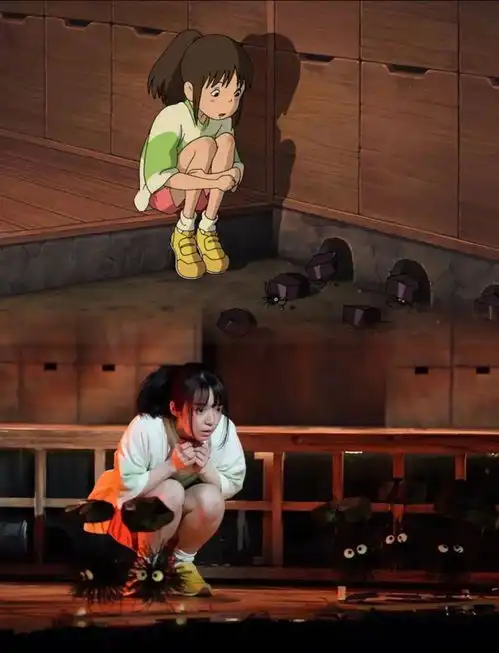 千与千寻真人版开演剧照公开,桥本环奈飙戏,还原度超高