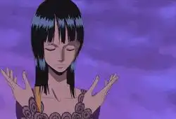 谁能给我一些海贼王中罗宾的图片