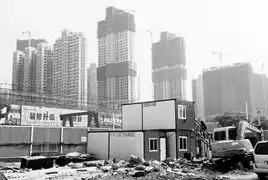 集装箱蜗居渐成工地宿舍新选空调房每晚1.1元
