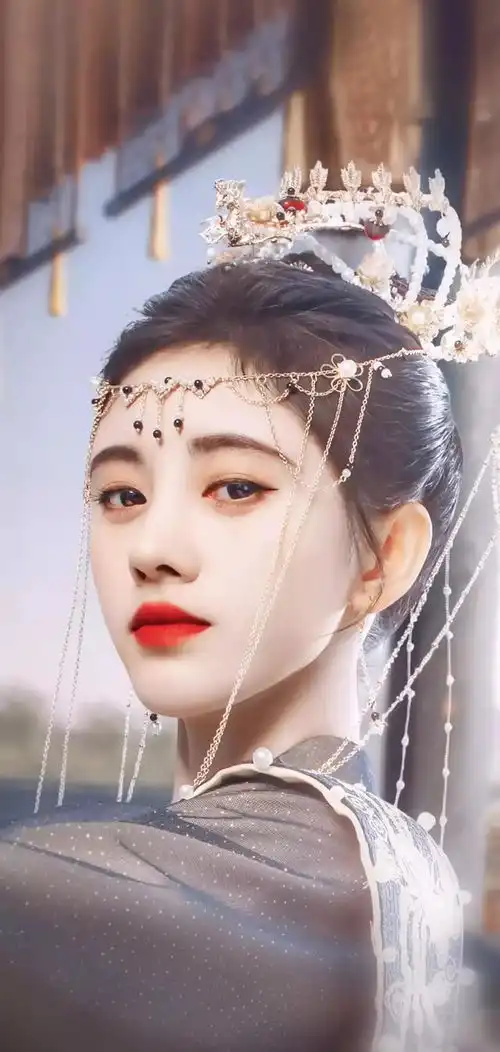 鞠婧祎冷艳唯美迷人高清写真集4古装美照