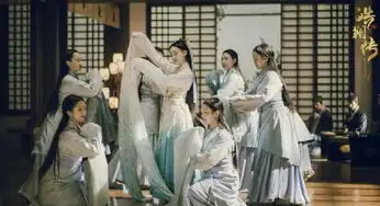 吴谨言烽火佳人剧照昙花