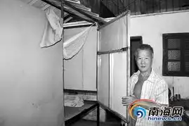 海口退休老人租房遭拒自制铁皮房车蜗居