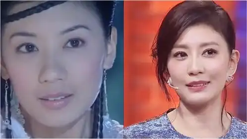 倚天屠龙记女星容颜今昔对比,贾静雯18年容颜依旧,灭绝师太却已满头白发
